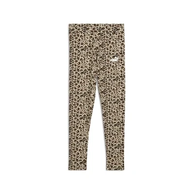Afbeelding van PUMA ESS GRAPHIC Animal AOP Leggings G Meisjes Sportlegging Toasted Almond