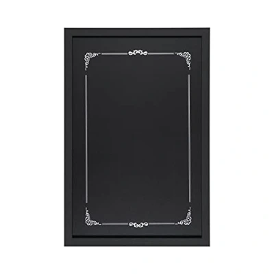 Afbeelding van Bi Office krijtbord voor decoratief krijt, 60 x 40 cm, zwart frame
