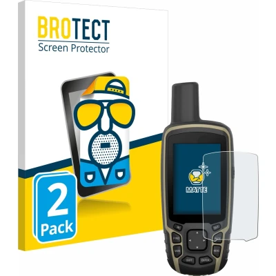 Afbeelding van BROTECT Screenprotector voor Garmin GPSMAP 65 Folie Beschermfolie matte (2 Stuks)