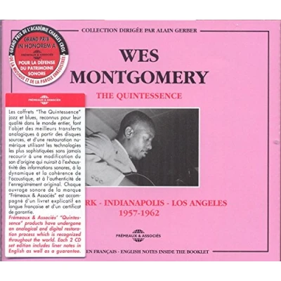 Afbeelding van Wes Montgomery The Quintessence, New York Indianapolis Los Angeles (2 CD)