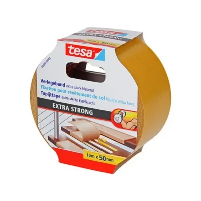 Afbeelding van tesa EXTRA STRONG 05686 00018 11 Bevestigingstape Oranje (l x b) 10 m 50 mm 1 stuk(s)