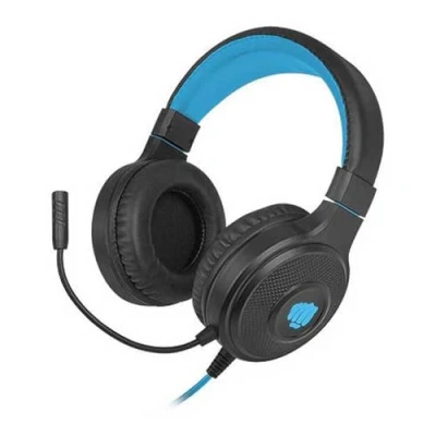 Afbeelding van HEADSET FURY WARHAWK MET MICROFOON RGB VERLICHTING ZWART BLAUW