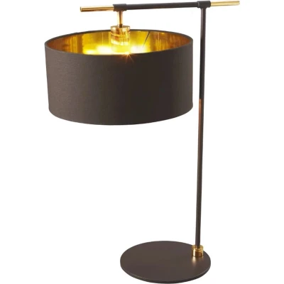 Afbeelding van Elstead Lighting LED Tafellamp Balance 1X E27 Max 60W Brown/Polished Brass