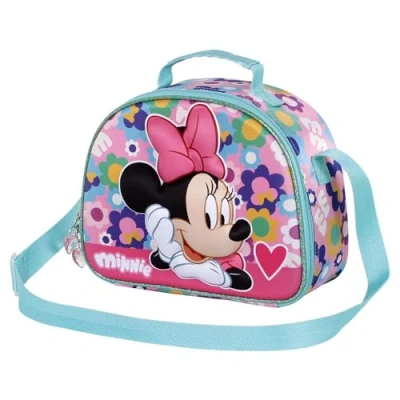 Afbeelding van Karactermania Minnie Mouse 3D Heart Lunchtas, Roze, één maat, lunchtas in hartvorm, hartvorm