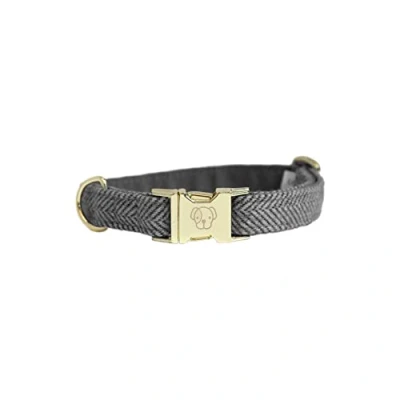 Afbeelding van Kentucky Hondenhalsband Wol Grijs XS
