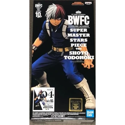 Afbeelding van My Hero Academia Banpresto World Figuur Colosseum Modeling Academy Super Master Stars Piece Shoto Todoroki (Two Dimensions) 21 cm