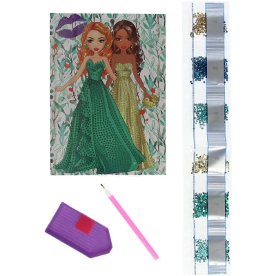 Afbeelding van Besties Diamond Painting Notitieboek