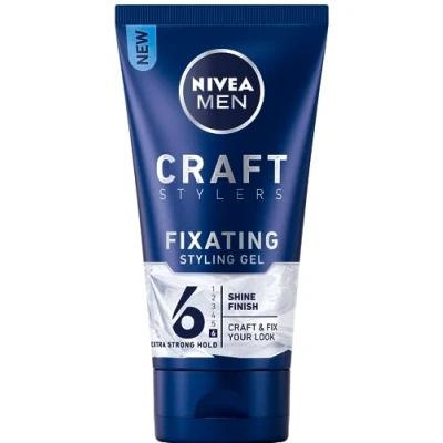 Afbeelding van 3x Nivea Men Styling Shine Gel 150 ml