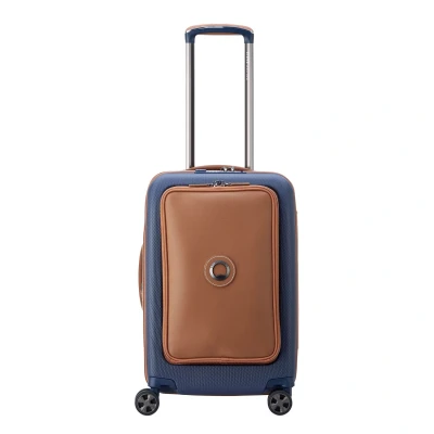 Afbeelding van DELSEY PARIS Chatelet Air 2.0 Expandable 4DR Business Cabin Trolley 55 Navy Blue Donkerblauw