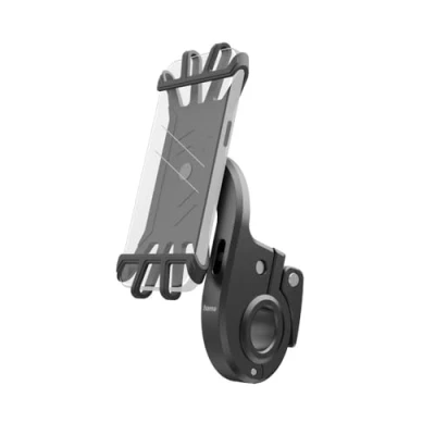 Afbeelding van Hama GSM houder voor e bike, snelle montage, silicone, draaibaar, universeel