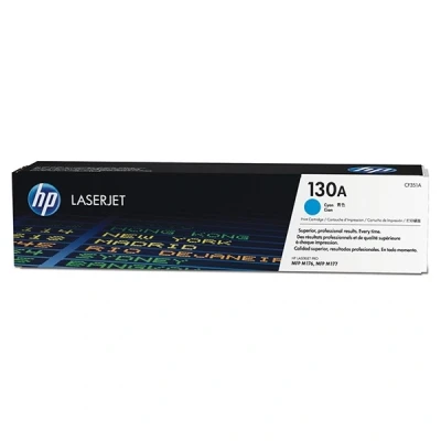 Image de Cartouche de toner cyan d&#039;origine HP LaserJet 130A