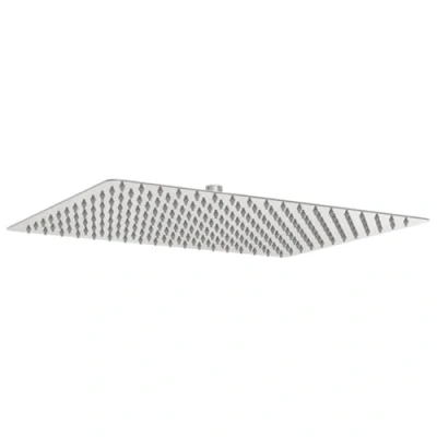 Afbeelding van vidaXL Regendouchekop rechthoekig 40x30 cm roestvrij staal 304