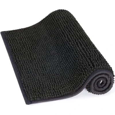 Afbeelding van antislip badmat, badmat van Chenille microvezel vloerkleed voor de badkamer, 50 x 80 cm