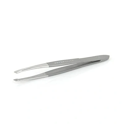 Afbeelding van Beter Elite Matt Satin Finish Slanted Point Tweezers