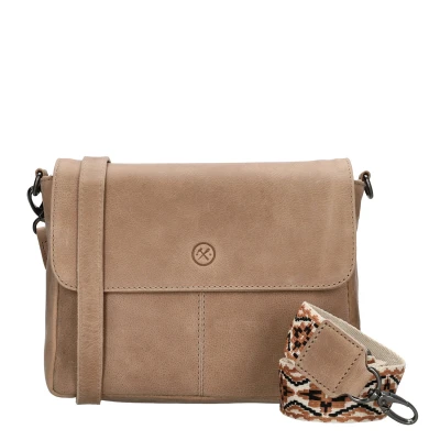 Afbeelding van Hide &amp; Stitches Next Navajo Shoulderbag sand