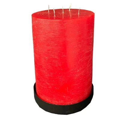 Afbeelding van Mammoetkaars rood rond 400/200 mm