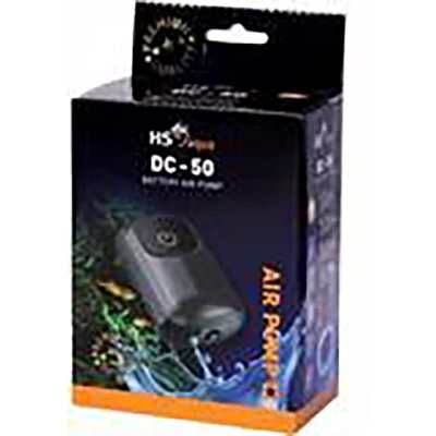 Afbeelding van HS Aqua luchtpomp op accu DC 50