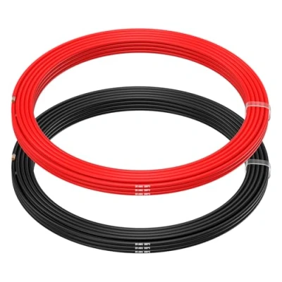 Afbeelding van MMOBIEL elektrische kabel 20 AWG gauge (0,52 mm²) vertind koperen 2 afzonderlijke draden, rood en zwart, elk 5 m / 16,4 ft voor reparatie, sensoren, RC, drones