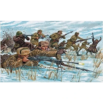Afbeelding van Italeri Wwiirussian Infantry 1:72 (Ita6069s) modelbouwsets, hobbybouwspeelgoed voor kinderen, modelverf en accessoires