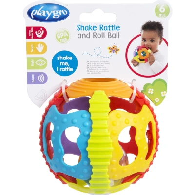 Afbeelding van Playgro Shake Rattle &amp; Roll Ball