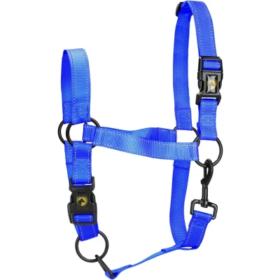 Afbeelding van Excellent Horse Premium Halster L Cob Blauw