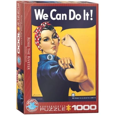Afbeelding van Eurografiek Rosie the Riveter (1000)