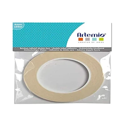Afbeelding van Artemio dubbelzijdig plakband 6 mm X 50 m