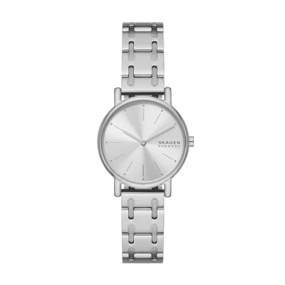 Afbeelding van Skagen Signatur Lille Watch Horloge silvercoloured, Dames, Maat: One Size, Silver coloured