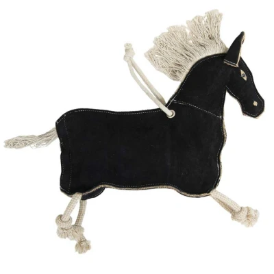 Afbeelding van Kentucky Speelgoed Relax Horse Toy Zwart