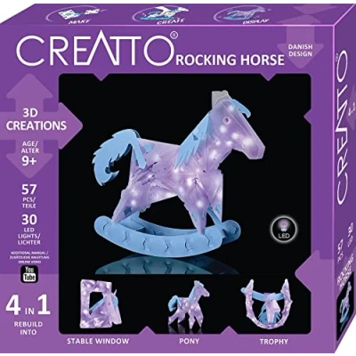 Afbeelding van Kosmos Creatto Knutselset Hobbelpaard 4 in 1