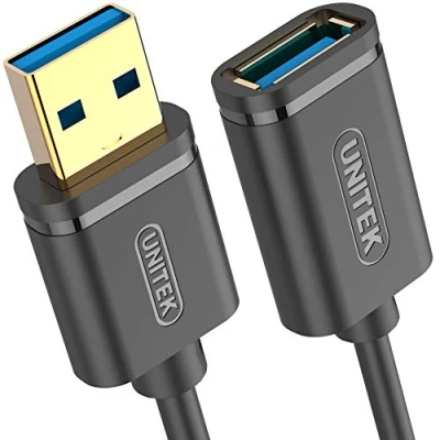 Afbeelding van UNITEK Y C456GBK USB kabel 0,5 m 3.2 Gen 1 (3.1 1) A Zwart