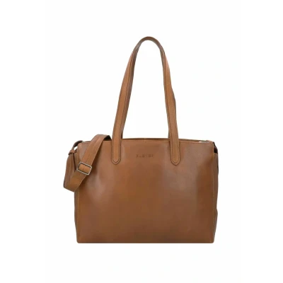Afbeelding van Plevier Laptoptas, Maat: One Size, Cognac