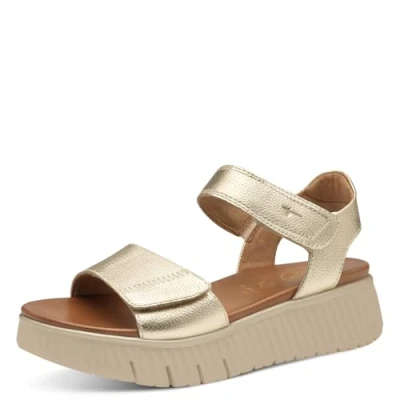 Afbeelding van Tamaris COMFORT Essentials Dames Sandalen LT GOLD Maat 38