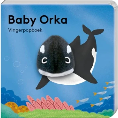 Afbeelding van Vingerpopboekjes Baby Orka