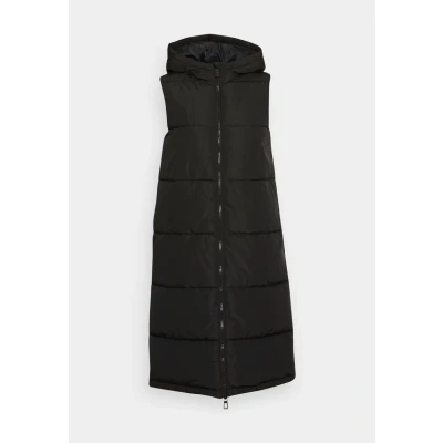 Afbeelding van Only Alina Lange Bodywarmer Voor Dames, Zwart Maat 34