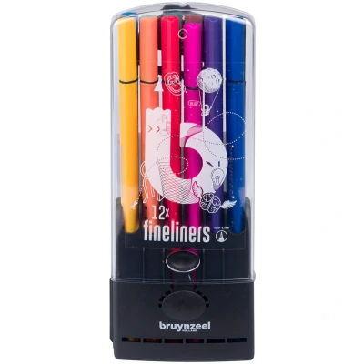 Afbeelding van Fineliner Bruynzeel Teens 0,4mm ass