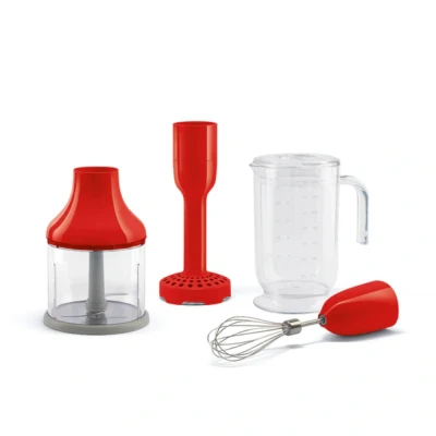 Afbeelding van Smeg Hbac11rd Handblender Accessoires Tritan Renew Rood