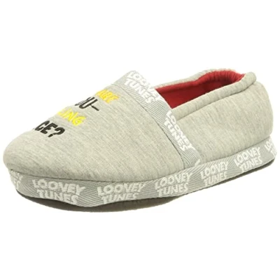Afbeelding van Slippers Voor in Huis Looney Tunes Lichtgrijs Schoenmaat 32 33