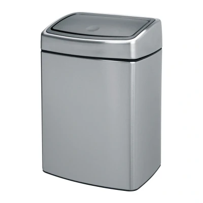 Afbeelding van Afvalbak 10ltr Brabantia touch bin mat rvs