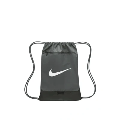 Afbeelding van Nike Performance Brsla Drawstring Rugzakje, Maat: One Size, Iron grey black white