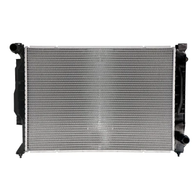 Afbeelding van THERMOTEC D7A018TT Radiateur voor voertuigen met/zonder airco 455 630 34 Handgeschakeld Koelribben gesoldeerd AUDI: A6 C5 Saloon, Avant
