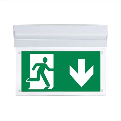 Afbeelding van V tac VT 519 S Noodverlichting LED opbouw wand / plafond 2W smal model IP20 Samsung