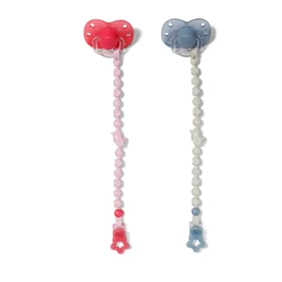 Afbeelding van BABY born Tétine magique avec clip, 2 assorties, pour poupées fonctionnelles de 43 cm, 838679 Zapf Creation