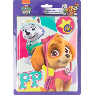 Afbeelding van Paw Patrol Dagboek met led 8435333869741
