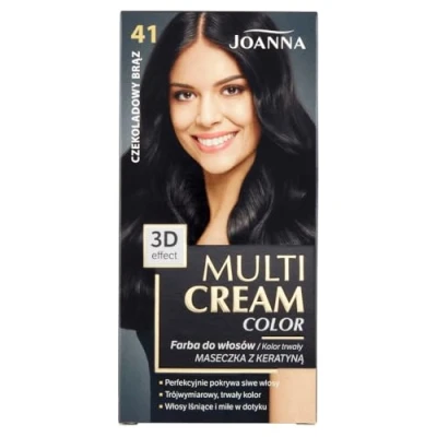 Afbeelding van Joanna Multi Cream Color Hair Dye 41 Chocolate Brown