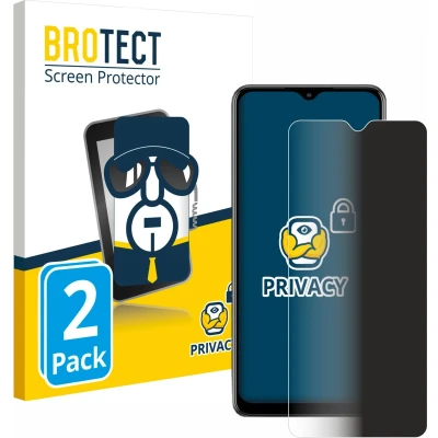 Afbeelding van BROTECT privacy screenprotector voor Samsung Galaxy M12 Folie Beschermfolie Blauwlichtfilter (2 Stuks)