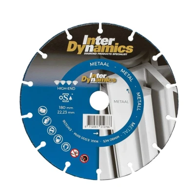 Afbeelding van InterDynamics diamantzaagblad 125x22,23mm