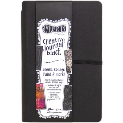 Afbeelding van Ranger Dylusions Black Journal Small DYJ65630 Dyan Reaveley (02 19)