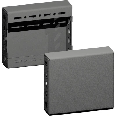 Afbeelding van Rittal 8660030 VX sokkel afdekking, zijkant, H: 100 mm, voor T: 300 staalplaat 1 set(s)