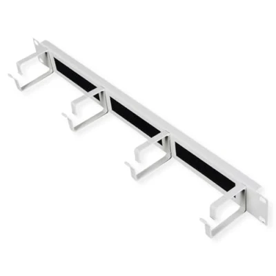 Afbeelding van ROLINE 19 inch rangeerpaneel 1 U, met borstelstrook 44x60mm grijs